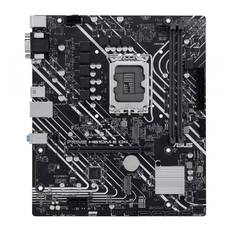 ASUS PRIME H610M-E D4-CSM LGA 1700 micro ATX ethernet Gigabit – Placa Base - Ítem