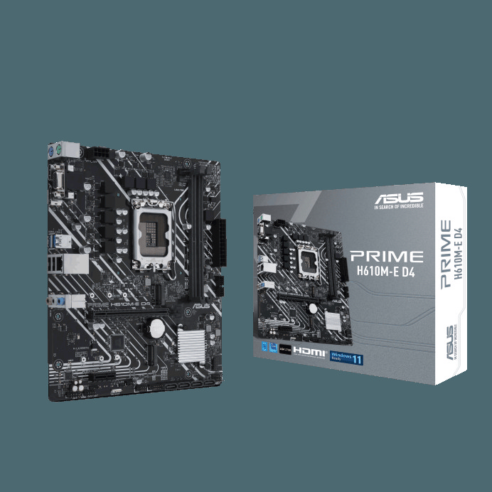 ASUS PRIME H610M-E D4-CSM LGA 1700 micro ATX ethernet Gigabit - Placa-mãe - Item2