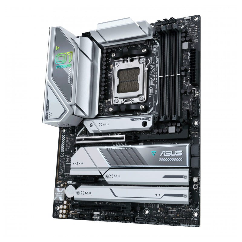ASUS PRIME X670E-PRO WIFI AMD AM5 Socket 128GB ATX Negro, Plata - Placa base - Ítem4