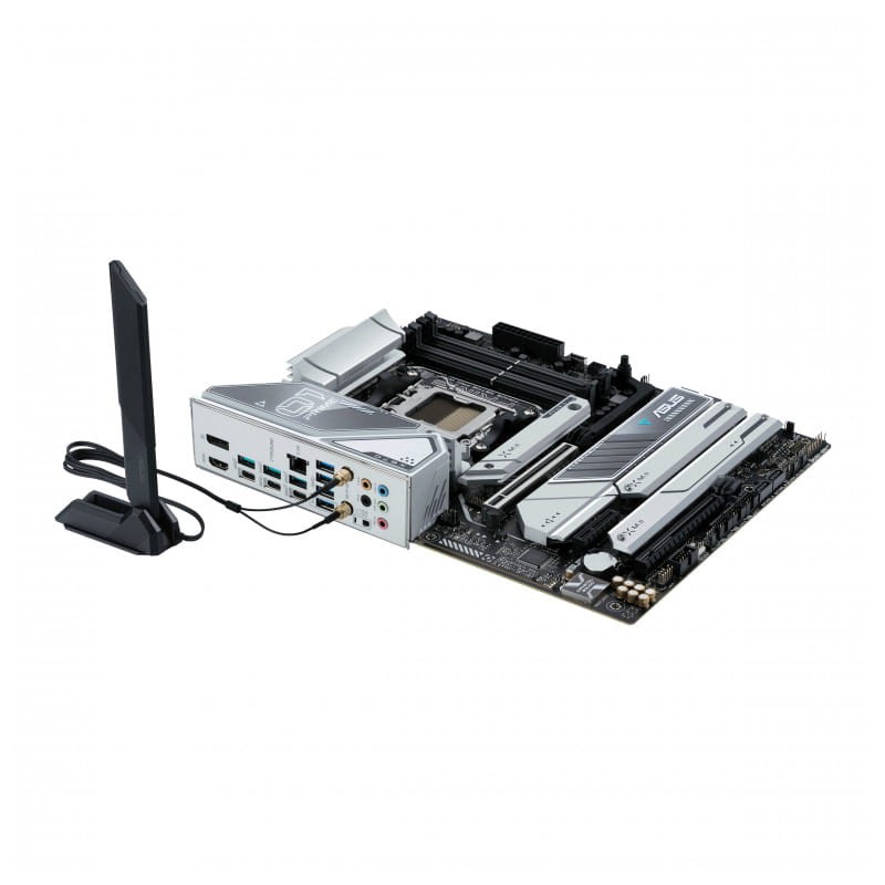 ASUS PRIME X670E-PRO WIFI AMD AM5 Socket 128GB ATX Negro, Plata - Placa base - Ítem6