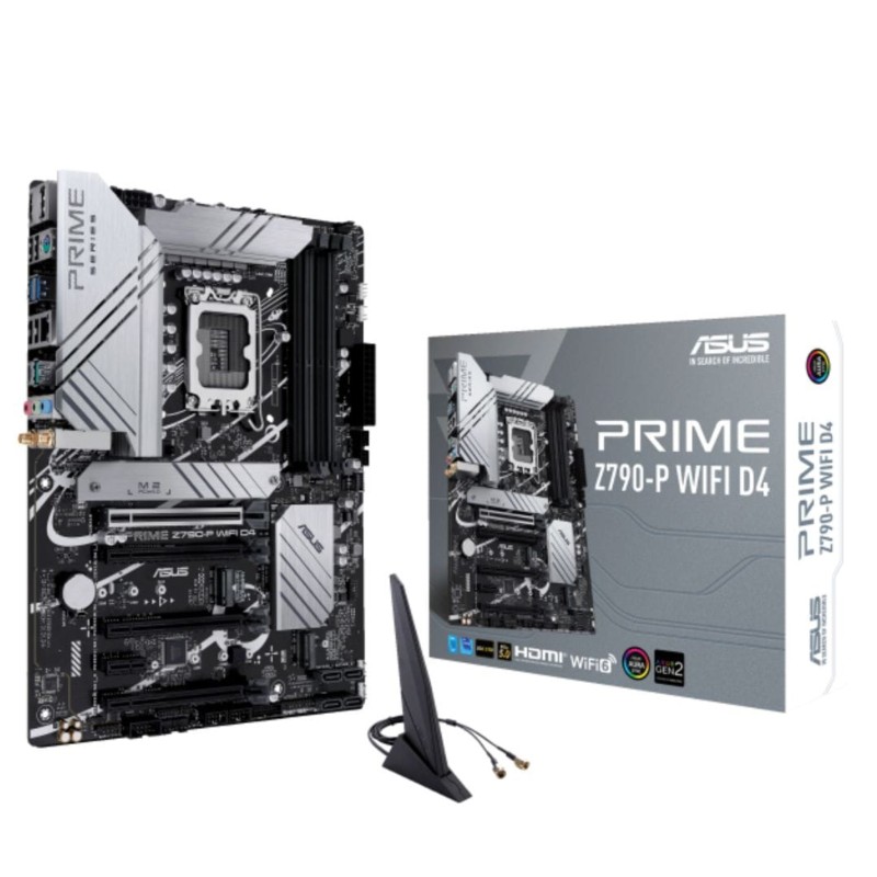ASUS PRIME Z790-P WIFI D4 LGA 1700 ATX Ethernet 2.5 Gigabit - Carte mère - Ítem