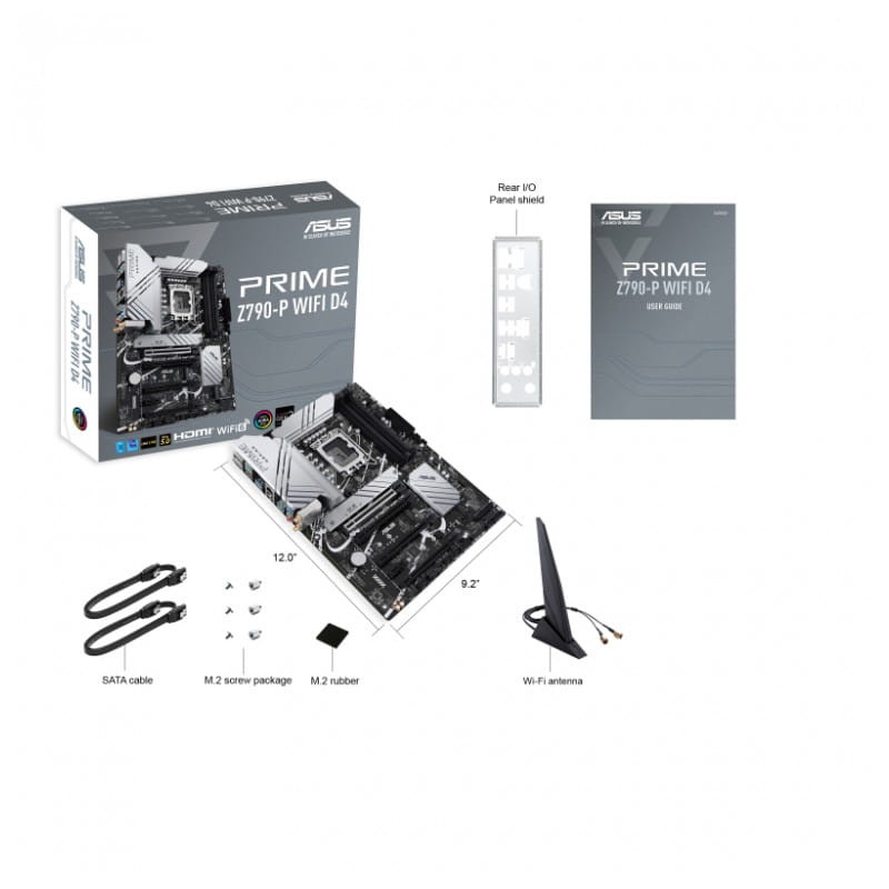ASUS PRIME Z790-P WIFI D4 LGA 1700 ATX Ethernet 2.5 Gigabit - Carte mère - Ítem5