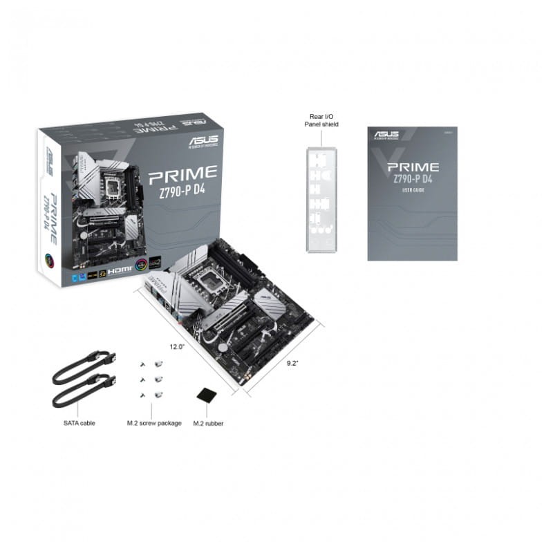 ASUS PRIME Z790-P D4 LGA 1700 ATX Ethernet LAN 2.5 Gigabit - Carte mère - Ítem5