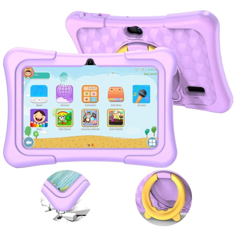 Pritom K7 Pro Kids 7 2GB/32GB Roxo - Tablets - Item3