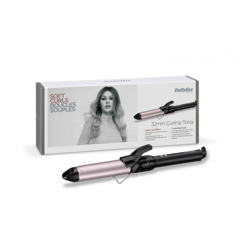 Modelador de cabelo BaByliss Pro 180 Sublim'Touch 32 mm Preto, Rosa - Item2