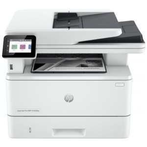 HP LaserJet Pro 4102fdw Laser Noir et Blanc WiFi Blanc - Imprimante laser