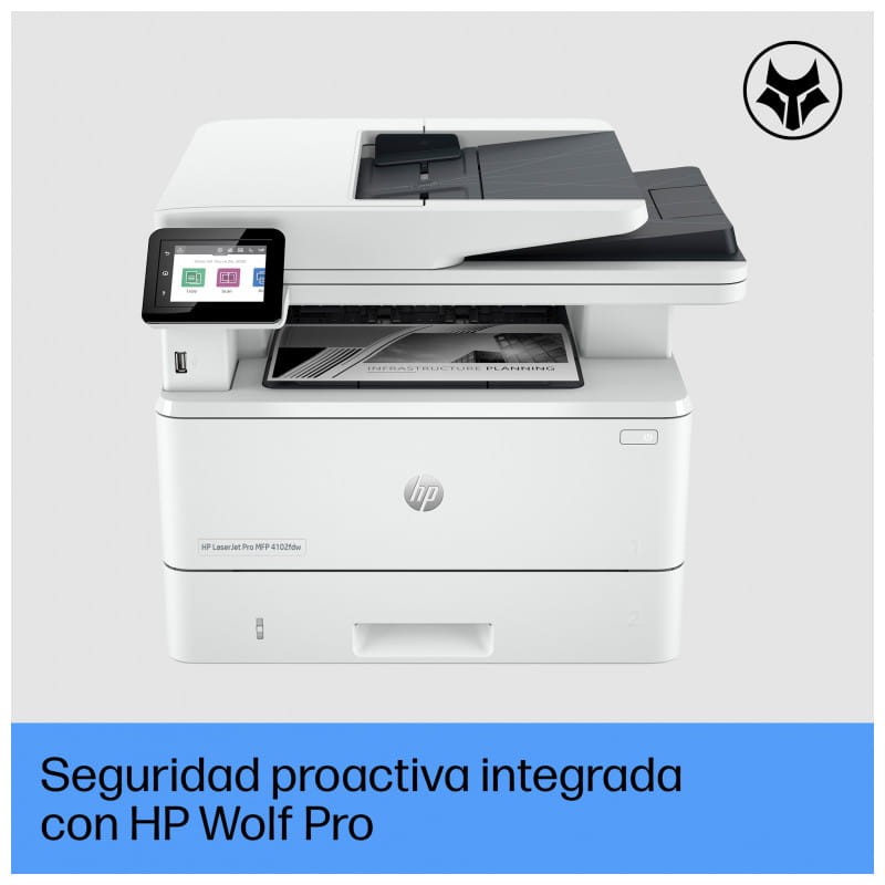 HP LaserJet Pro 4102fdw Laser Noir et Blanc WiFi Blanc - Imprimante laser - Ítem4