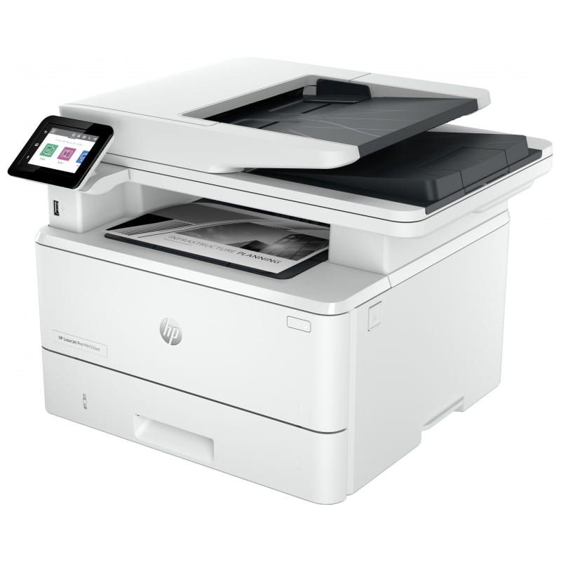 HP LaserJet Pro 4102fdwe Laser Blanco y Negro WiFi Blanco – Impresora Láser - Ítem1