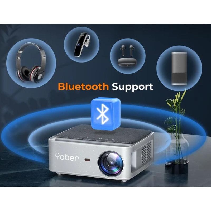 Yaber Pro U6 FullHD Bluetooth Gris - Proyector - Ítem6