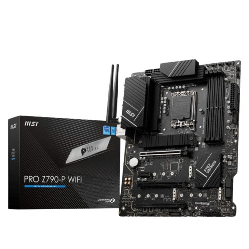 MSI PRO Z790-P WIFI Intel LGA 1700 128GB ATX Preto - Placa-mãe - Item