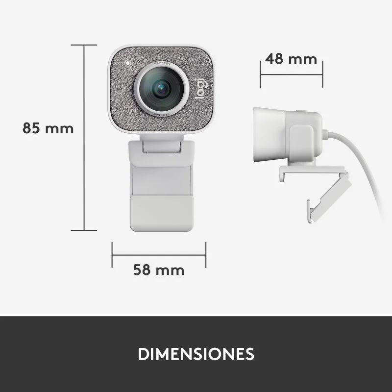 Logitech StreamCam FullHD USB-C Blanco - Ítem8