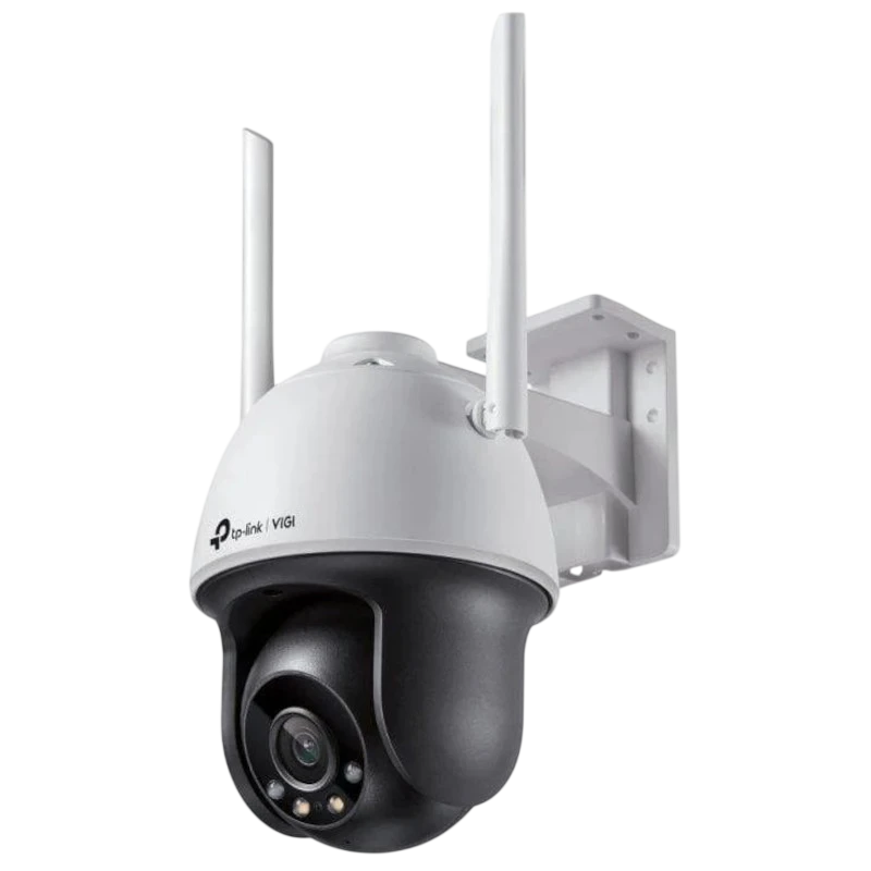 TP-Link VIGI C540-W V1: caméra dôme PT 4 MP (2560×1440), boîtier IP66, antennes Wi‑Fi, support mural, vision panoramique/inclinaison pour surveillance - Ítem