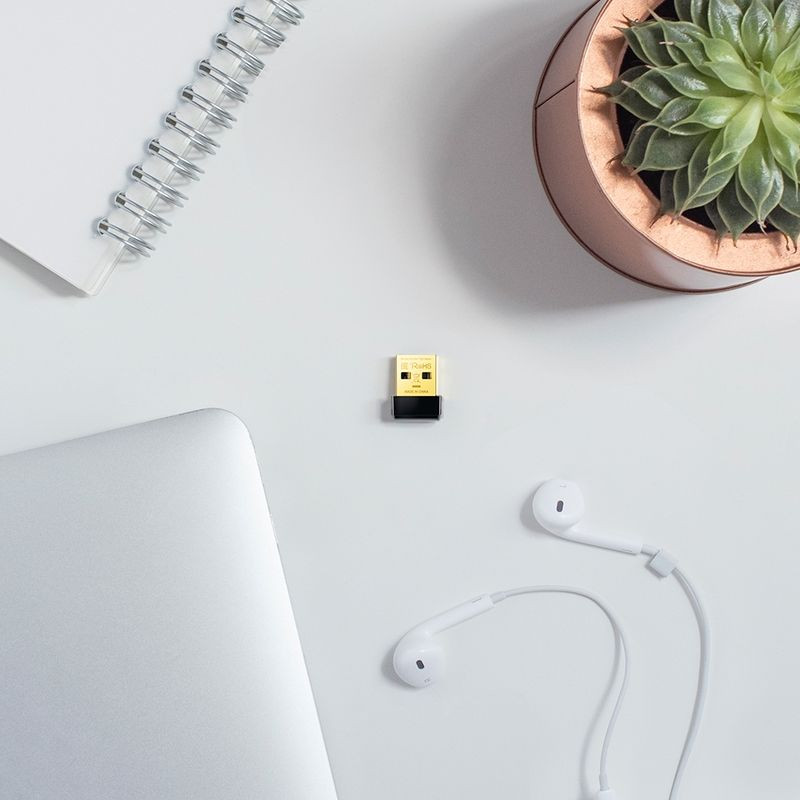 TP-Link Archer T600U USB - Adaptateur WiFi compact nano, fiche dorée avec logos EAC et RoHS, base noire brillante, format discret pour port USB - Ítem2