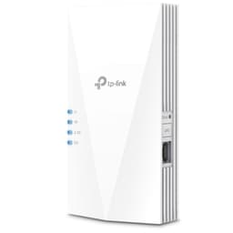 TP-Link RE600X Repetidor Wi‑Fi 6 AX1800 branco com porta Gigabit, cobertura para toda a casa via OneMesh, ícones de roteador e extensor destacados