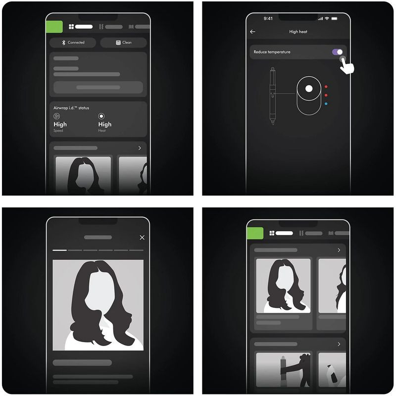 Dyson Airwrap i.d. Cheveux lisses et ondulés 1300 W Rose céramique/Or rose - Sèche-cheveux et fer à coiffer multifonction - Ítem5