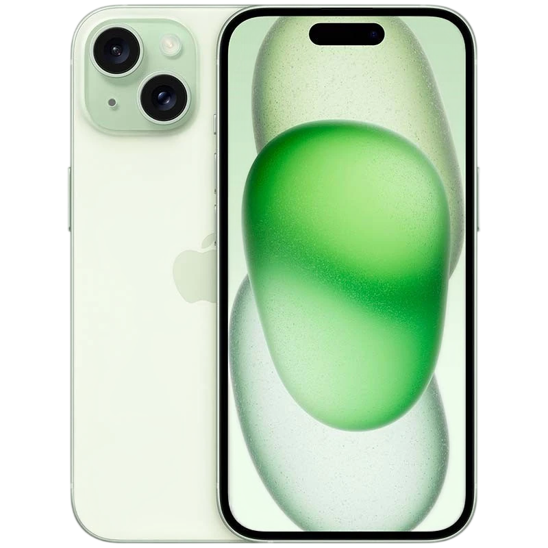 iPhone 15 5G 256 Go Vert Rénové - Excellent état - Ítem