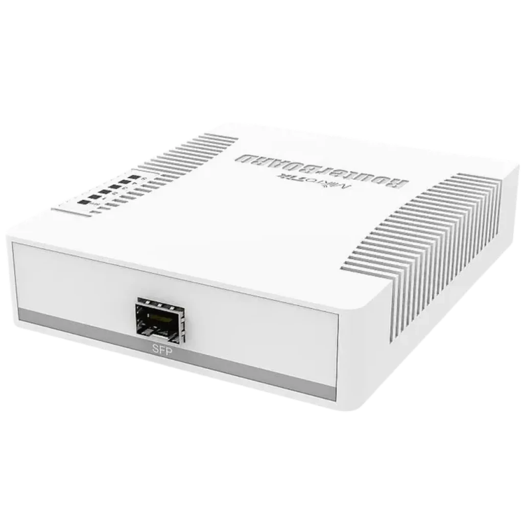 Mikrotik RB260GS - Switch compacto com 5 portas Gigabit Ethernet e 1 compartimento SFP 1 Gbps - Item1