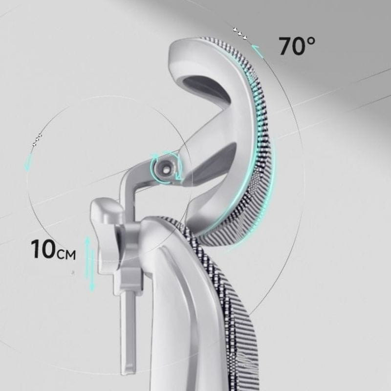 Powerbasic Chaise de Bureau Ergonomique Beja Noir - Ítem2