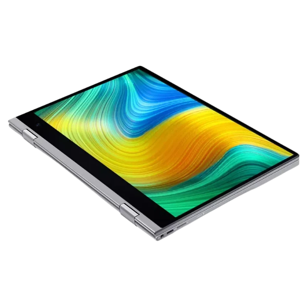 BMAX Maxbook Y14 Flip 360° écran 14 pouces bordures fines, châssis argent, charnière 360 pour mode tablette, affichage vif aux couleurs éclatantes - Ítem4
