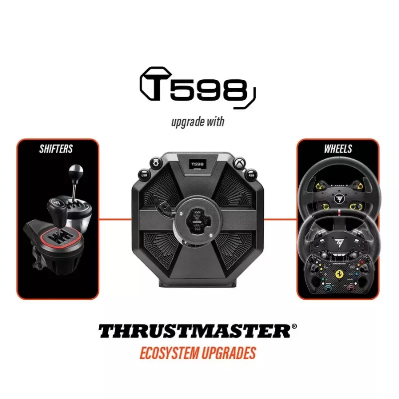 Thrustmaster T598 - Xbox / PC - Volante de simulación + Servo Base + Pedales - Ítem10