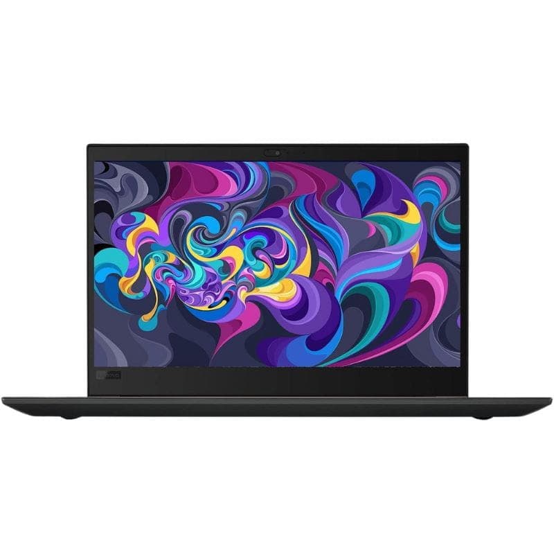 Lenovo ThinkPad T580 15,6 pouces noir, écran large aux bords fins affichant un visuel coloré, clavier QWERTZ, châssis sobre, état bon rénové