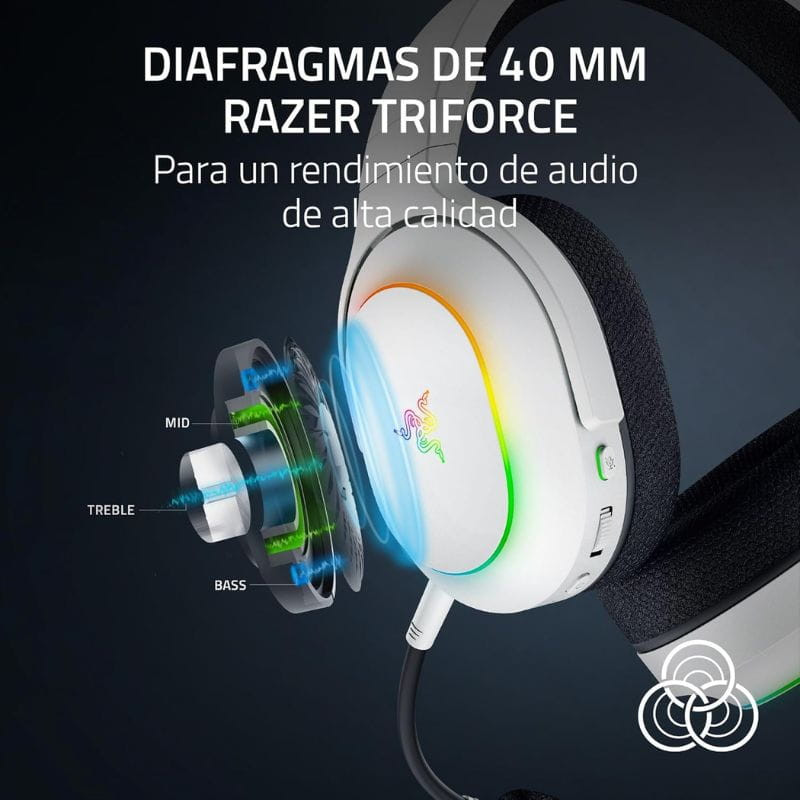 Razer Barracuda X RGB Chroma Blanc - Casque gaming - Ítem4