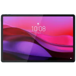 Lenovo Yoga Tab Plus 12,7" Bleu vert, écran bord fin, webcam centrale. Pack 16 Go/256 Go Wi‑Fi avec stylet, coque et clavier. Élégant et polyvalent.