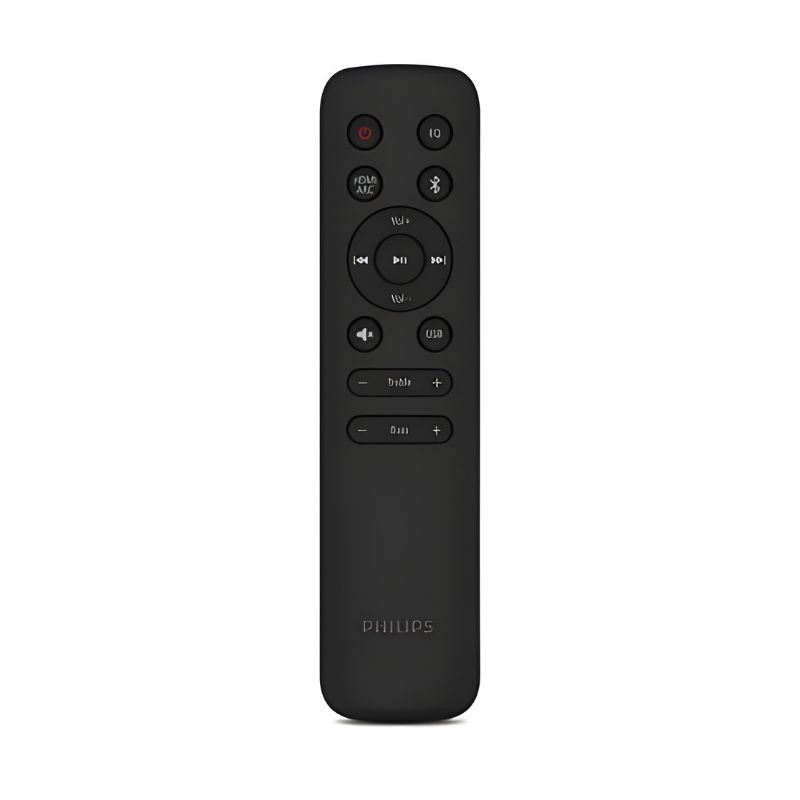 Philips TAB8200/10 2.1 canais, Preto - Barra de som com subwoofer sem fio, design minimalista, acabamento fosco, grelha frontal e laterais arredondadas - Item3