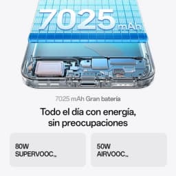 Oppo Find X9 5G 16Go/512Go Noir avec énorme batterie 7025 mAh mise en avant, charge rapide 80W SUPERVOOC et 50W AIRVOOC, vue interne du module batterie
