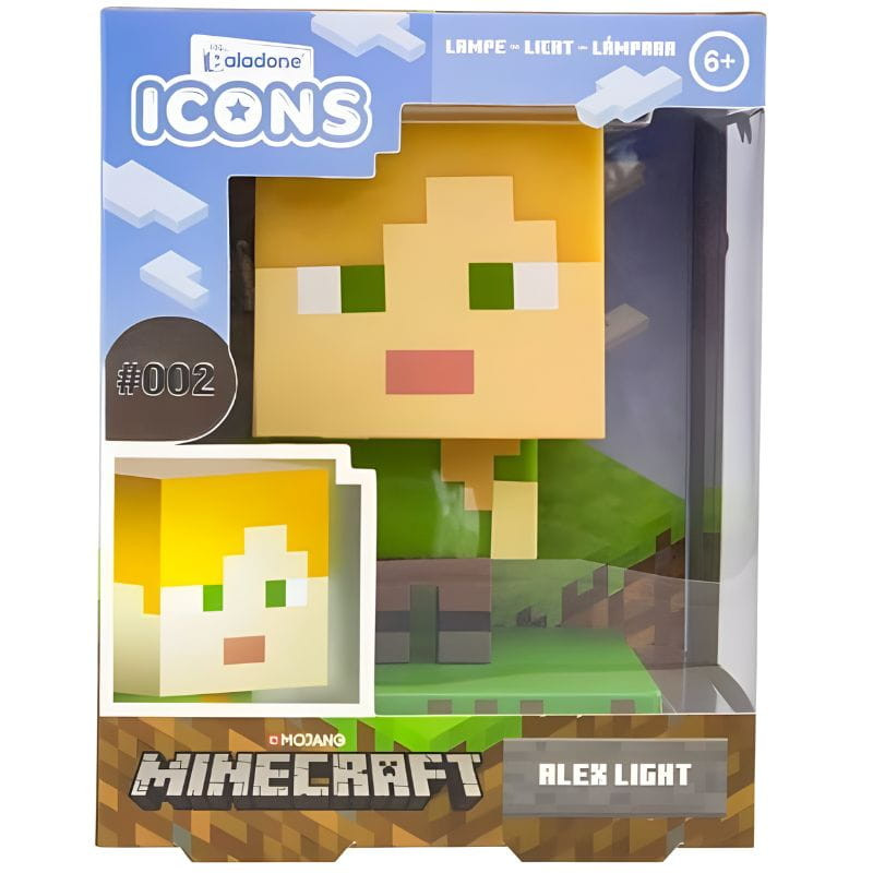 Lampe Paladone Icon Alex Minecraft - Ítem1