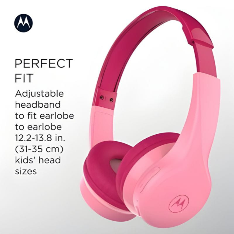 Motorola Moto Jr300 Rosa - Auriculares para Niños - Ítem1