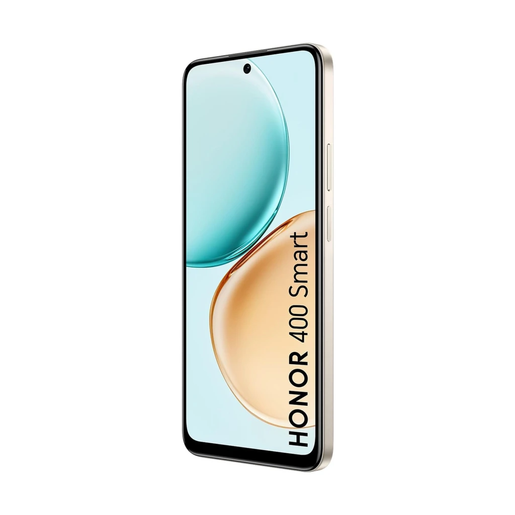 Honor 400 Smart 4G doré avec écran bord à bord perforé, bords fins, module photo triple arrière proéminent 108 MP, finition élégante 6 Go 128 Go - Ítem4