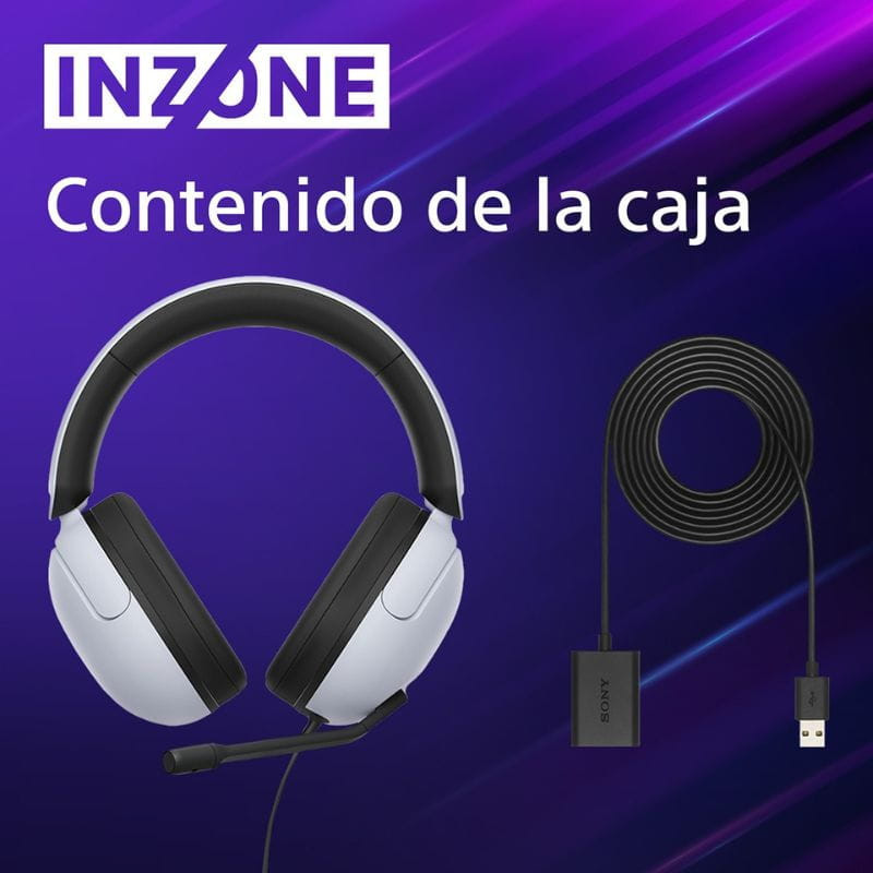 Sony Inzone H3 Blanc - Casque gaming - Ítem6