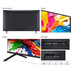 LG AI 55QNED92A6A 55 4K UHD QNED evo MiniLED com processador α8 Gen2, IA que aprimora imagem e som, cores vivas e alto brilho, Wi‑Fi Smart TV
