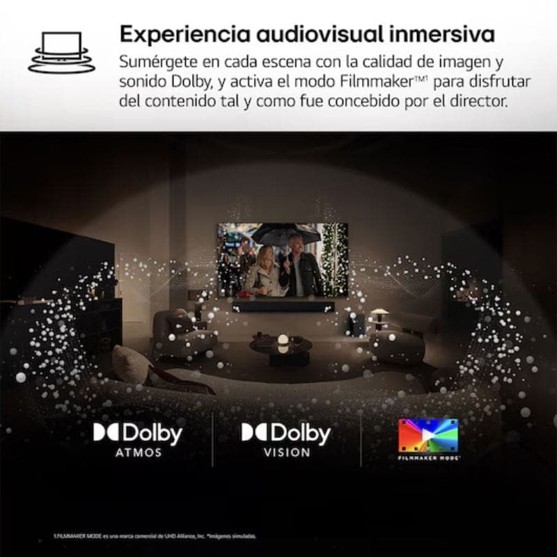 LG AI 55QNED92A6A 55 4K QNED MiniLED com moldura fina preta, base em V e painel vibrante; traseira com portas HDMI, USB, LAN, óptica e antena
