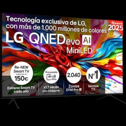 LG AI 65QNED92A6A 65"4K UHD QNED evo MiniLED Alfa8 Wi-Fi Smart TV