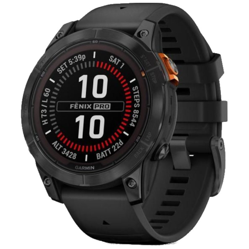 Garmin Fénix 7 Pro Solar 47 mm Negro Reloj Inteligente Renovado - Estado Premium - Ítem1