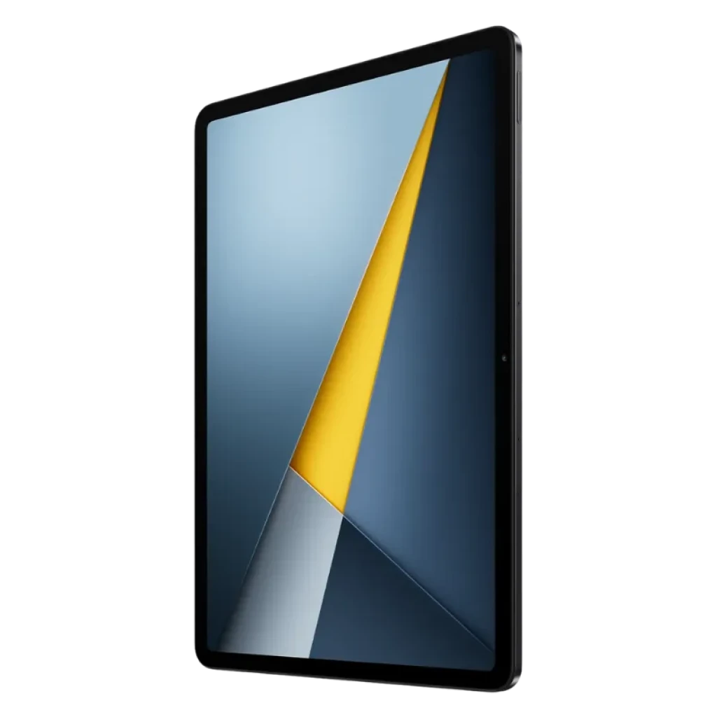 Xiaomi Poco Pad M1 Wifi 8GB/256GB Gris con gran pantalla, marcos delgados, doble cámara trasera vertical y acabado mate elegante con logo POCO visible - Ítem2