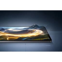 Xiaomi Poco Pad X1 Wifi 8Go/512Go Gris avec écran bord à bord fin, dalle lumineuse affichant paysages détaillés et bords métalliques élégants