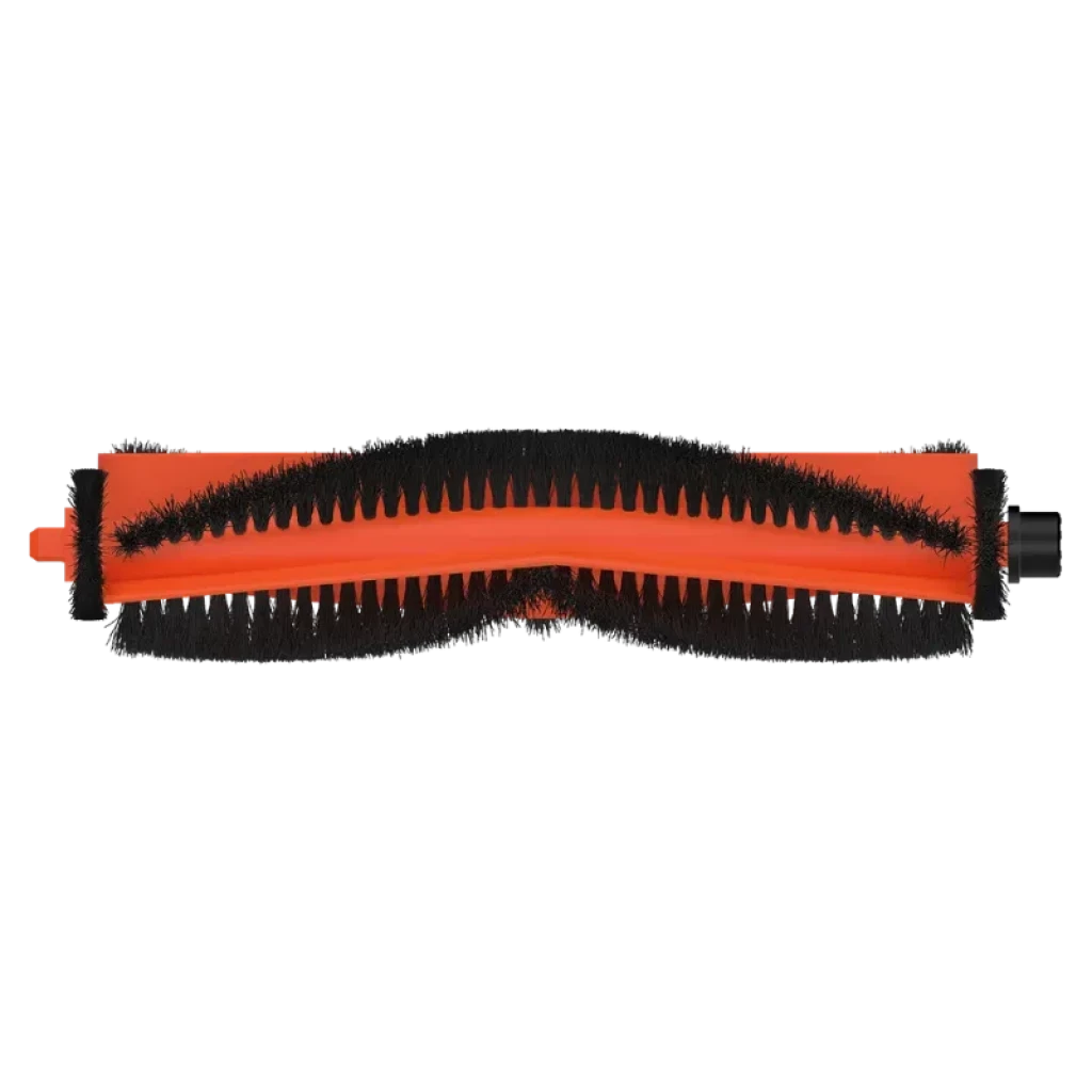 Cepillo principal naranja y negro para Xiaomi Robot Vacuum H50 Pro/H50/S40 Pro, con cerdas densas en espiral y diseño central de goma para barrido eficiente