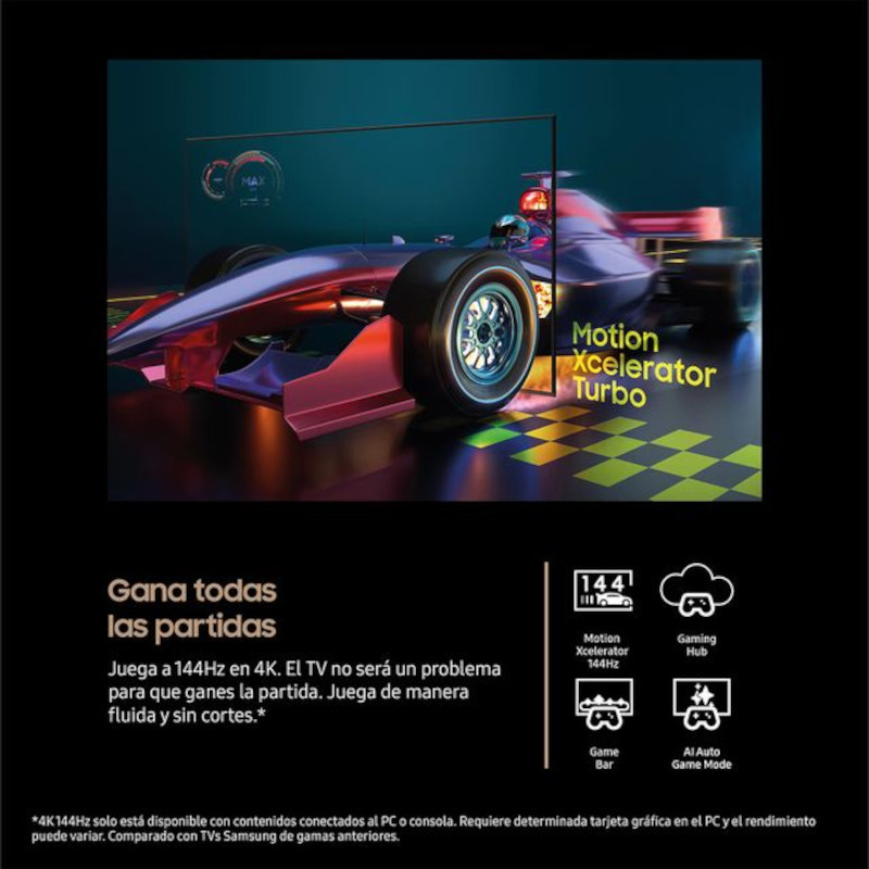 Samsung S93F TQ48S93FAEXXC 48 pouces OLED 4K UHD, dalle fine sans bords, couleurs PANTONE, 144 Hz, Vision AI, design élégant 2025 - Ítem4