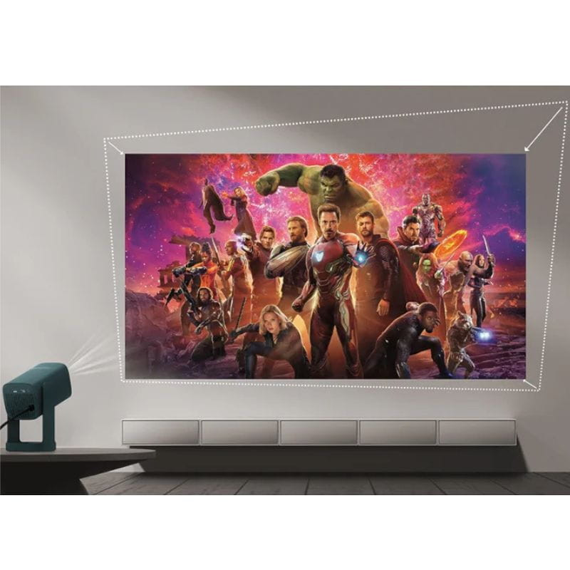 Projecteur Wanbo Cube 1 350 Lumens HD Wi-Fi Alpine White - Ítem3