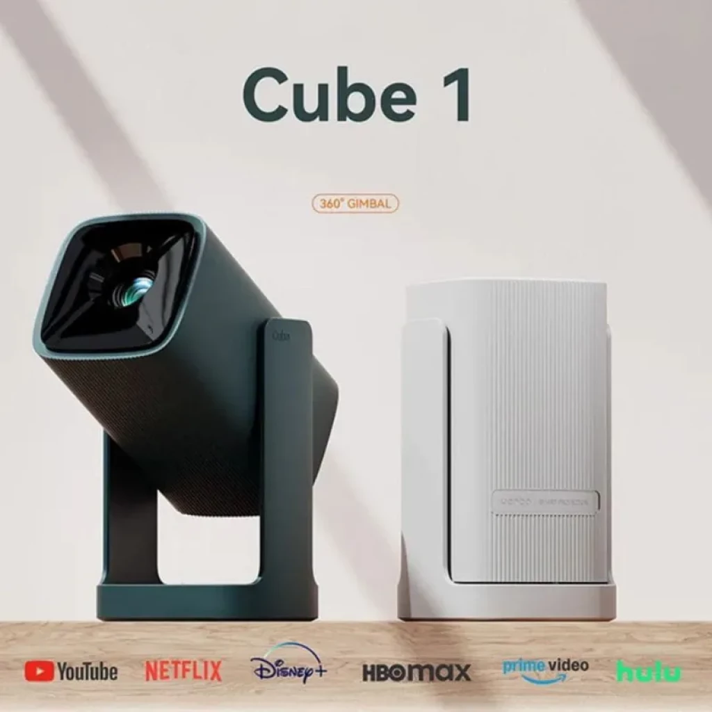 Projector Wanbo Cube 1 350 Lúmenes HD Wi-Fi Dark Green - Item12