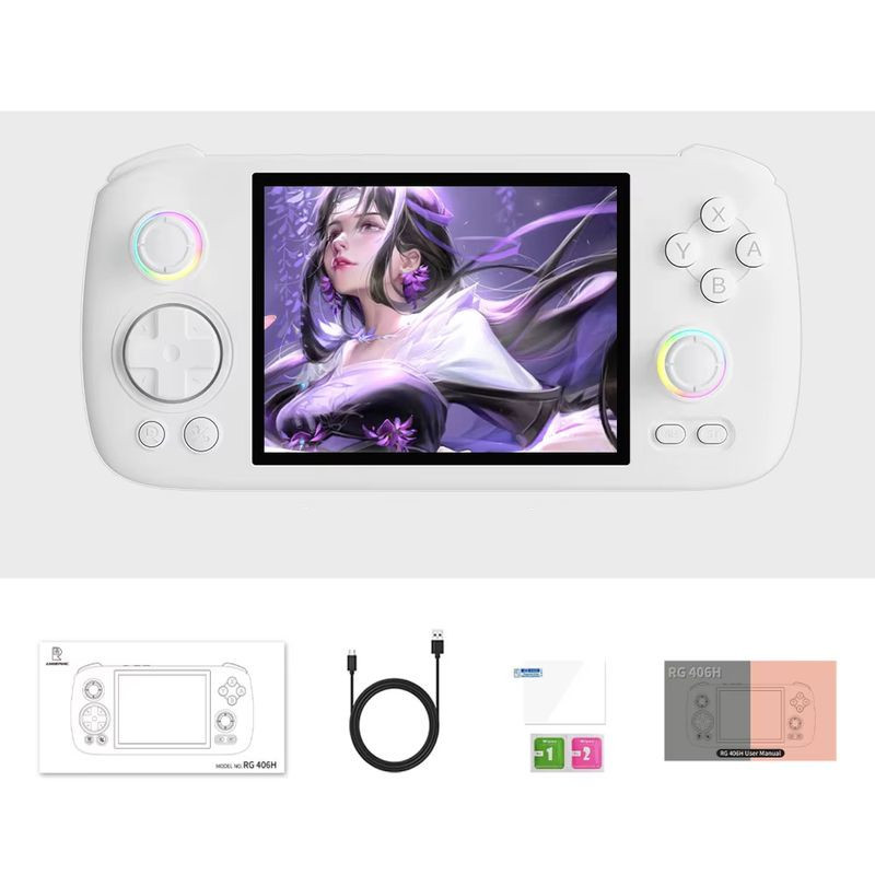 Anbernic RG 406H 8Go/128Go Blanc - Ítem6