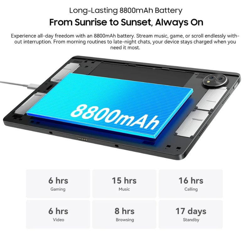 Blackview Zeno 10 5G 8Go/128Go Bleu - Ítem3