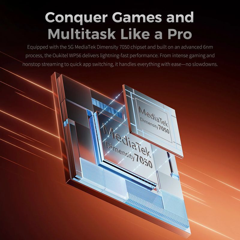 Oukitel WP56 5G 8GB/256GB Negro Rugged - Ítem6