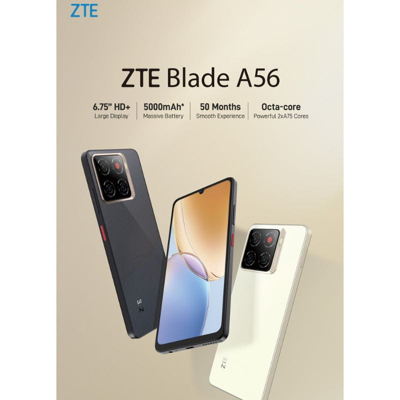 ZTE Blade A56 4Go/64Go Doré - Ítem3