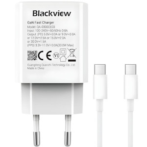 Blackview 33W USB-C carregamento rápido - Carregador de parede