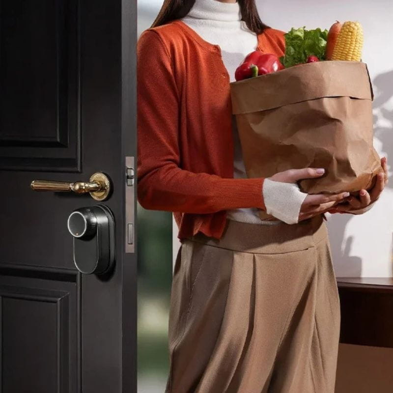 SwitchBot Ultra 3 em 1 com painel de controlo Hub Mini Matter e teclado Keypad - Fechadura inteligente - Item5