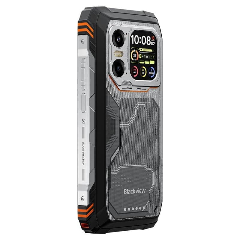 Chip MediaTek Dimensity 7050 5G com design metálico detalhado e iluminação dourada, destacando desempenho avançado para o Blackview XPLORE 1 Pro 5G